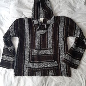 Mexican Baja Pullover Hoodie Mens L